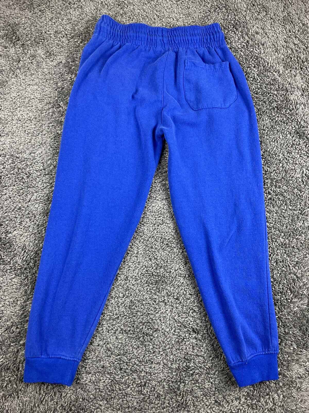 NBA Golden State Warriors Sweatpants Mens Ultra Game Blue Fleece Joggers Pants M