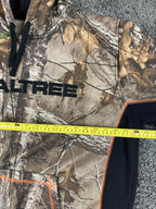 Realtree Camo Hoodie Men's Mile Stone Hunting Camouflage Fleece Sweatshirt Sz XL