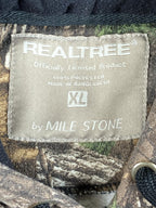 Realtree Camo Hoodie Men's Mile Stone Hunting Camouflage Fleece Sweatshirt Sz XL