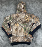 Realtree Camo Hoodie Men's Mile Stone Hunting Camouflage Fleece Sweatshirt Sz XL