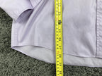 Charles Tyrwhitt Mens Dress Shirt Slim Fit Lavender Cotton French Cuff  15/33