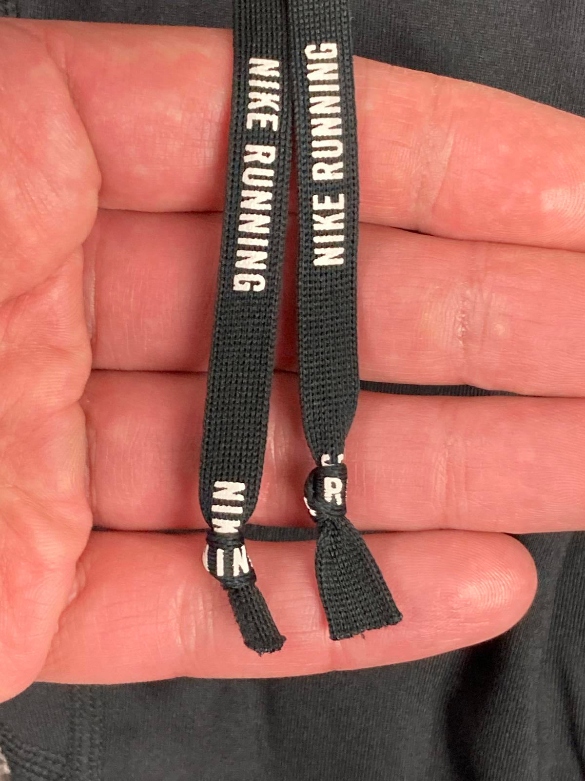 Nike Leggings Dri-FIT Women's Black Running Drawstring Pockets Size M