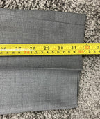 Joseph Abboud Dress Pants Zignone Men's Gray Italy Super 110's 100% Wool Size 38