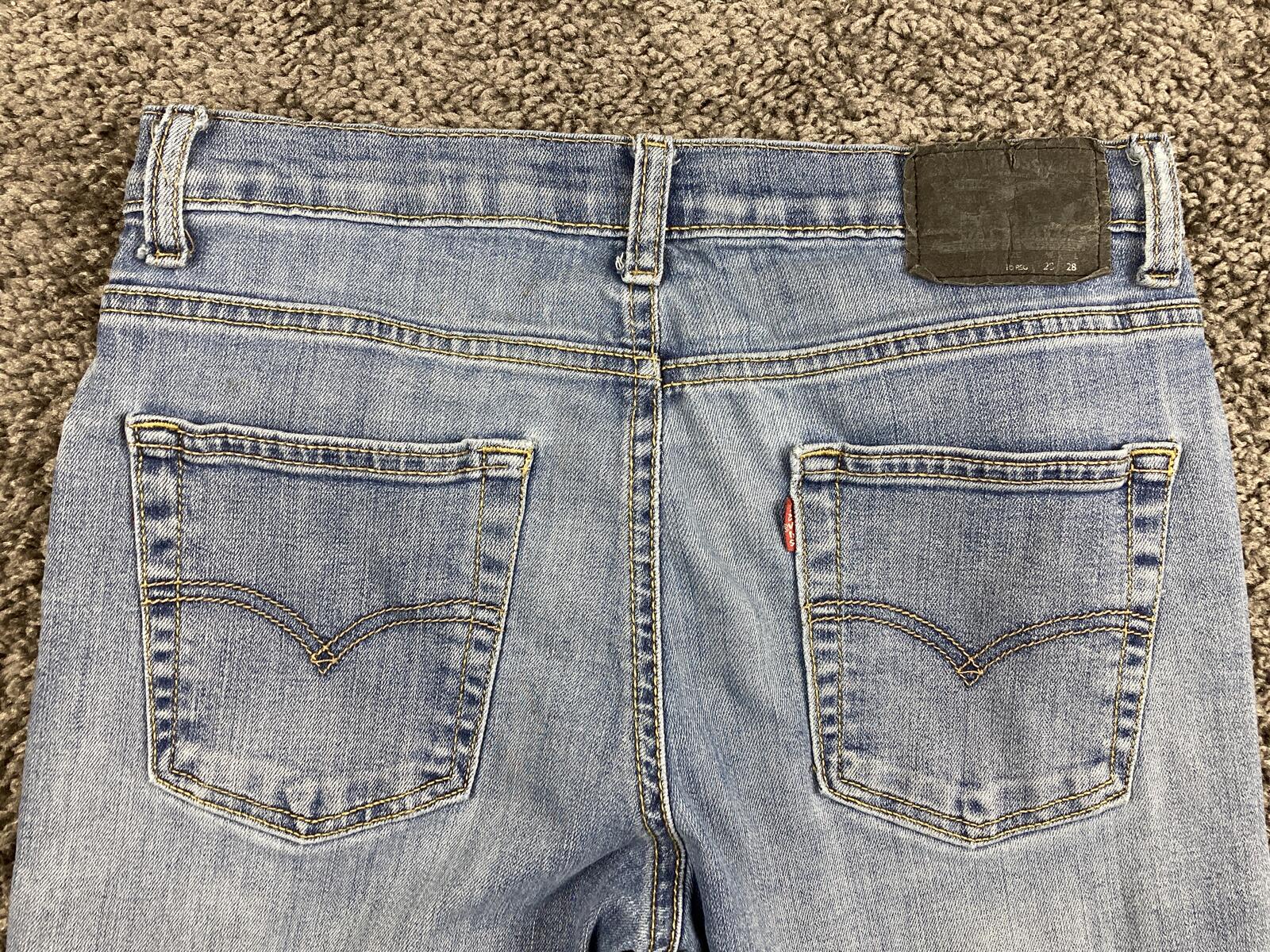 Levi's 511 Jeans Men's Light Wash Slim Performance Stretch Sz 28x28
