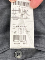 Joseph Abboud Dress Pants Zignone Men's Gray Italy Super 110's 100% Wool Size 38