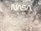 NASA T-Shirt Astronaut Tie Dye Men's Gray Space Graphic Sz XL