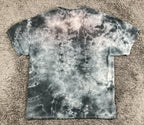 NASA T-Shirt Astronaut Tie Dye Men's Gray Space Graphic Sz XL