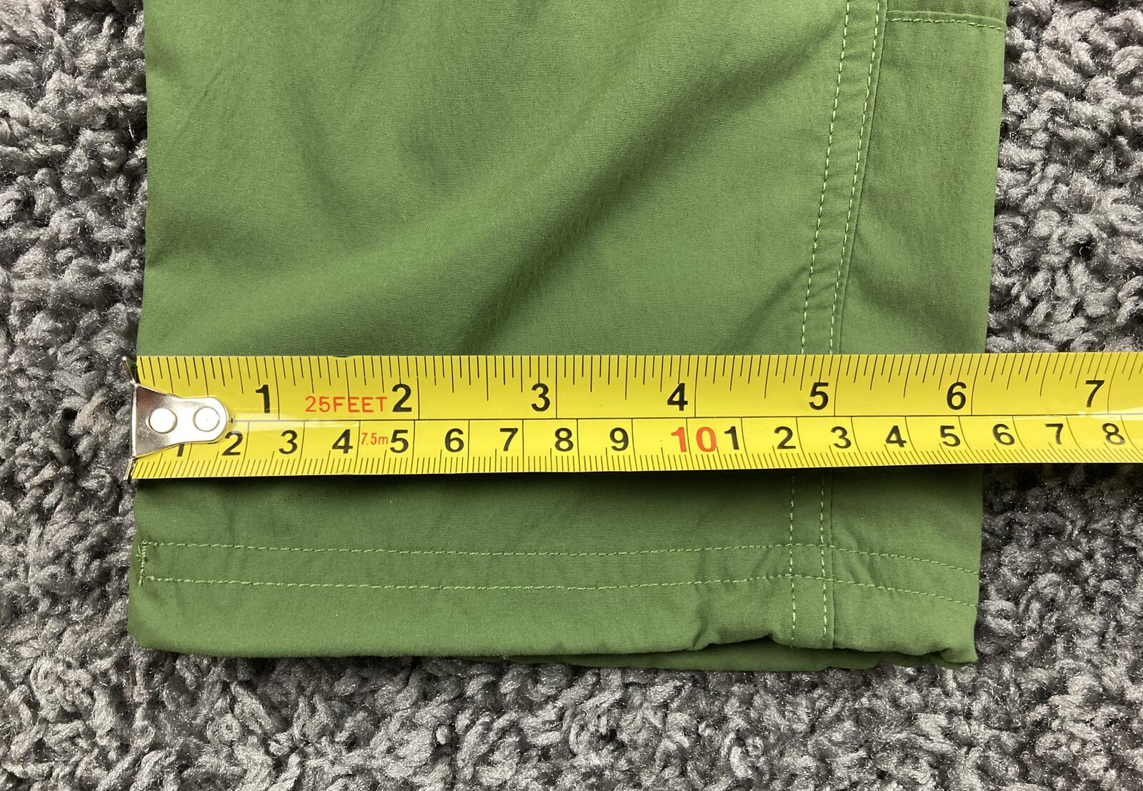 REI Co-op Trailmade Pants Women's Green Hiking Nylon Stretch Sz 6
