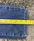 Lucky Brand 410 Athletic Straight Jeans Men’s  Blue Distressed Sz 32x32
