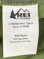 REI Co-op Trailmade Pants Women's Green Hiking Nylon Stretch Sz 6