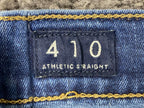 Lucky Brand 410 Athletic Straight Jeans Men’s  Blue Distressed Sz 32x32