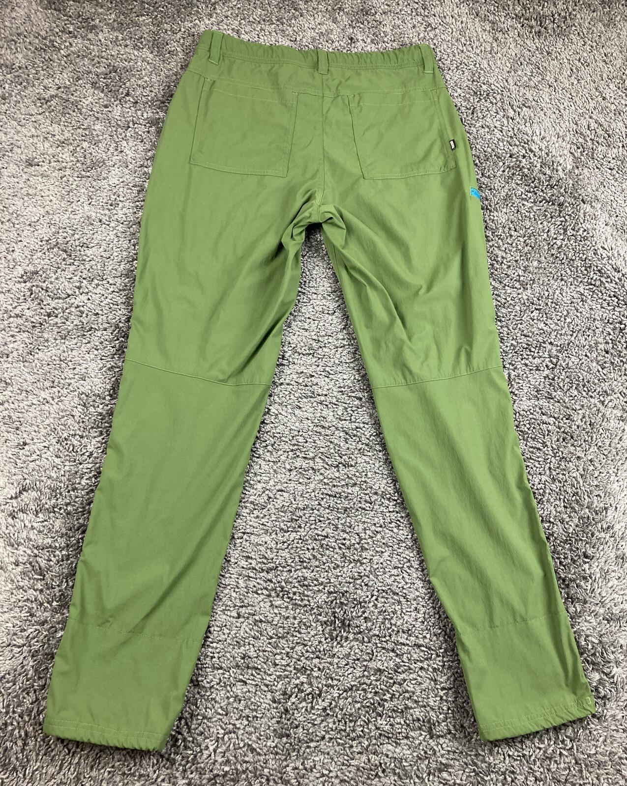 REI Co-op Trailmade Pants Women's Green Hiking Nylon Stretch Sz 6