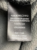 Barefoot Dreams LuxeChic Pullover Gray Cowl Neck Women Sz XS