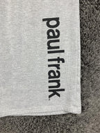 Paul Frank Sweatpants Juniors Gray Wide Leg Julius Monkey Y2K Lounge Pants XXL