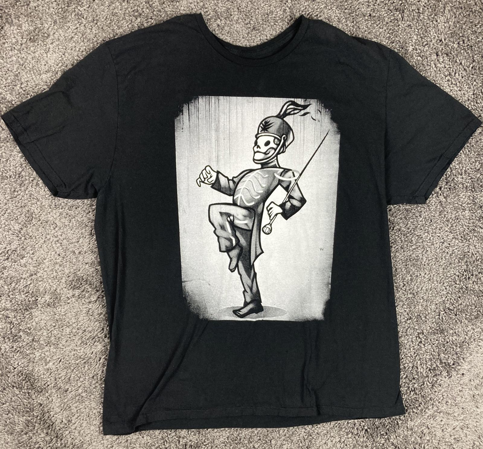 My Chemical Romance T-Shirt Long Live The Black Parade Tour Men's Black Size L