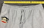 Paul Frank Sweatpants Juniors Gray Wide Leg Julius Monkey Y2K Lounge Pants XXL