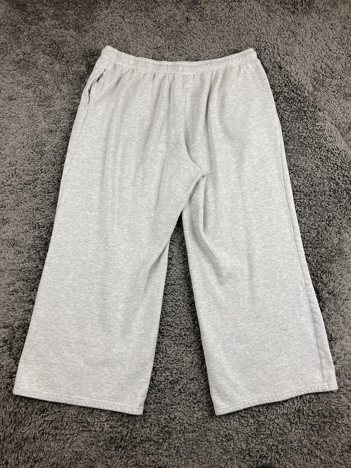 Paul Frank Sweatpants Juniors Gray Wide Leg Julius Monkey Y2K Lounge Pants XXL