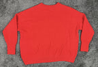 Vince Camuto Red 'MERRY' Christmas Sweater Women’s Pullover Knit Size Large