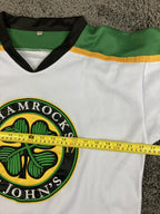 St Johns Shamrocks Hockey Jersey Goon Movie Ross The Boss Rhea 3 Fight Strap M