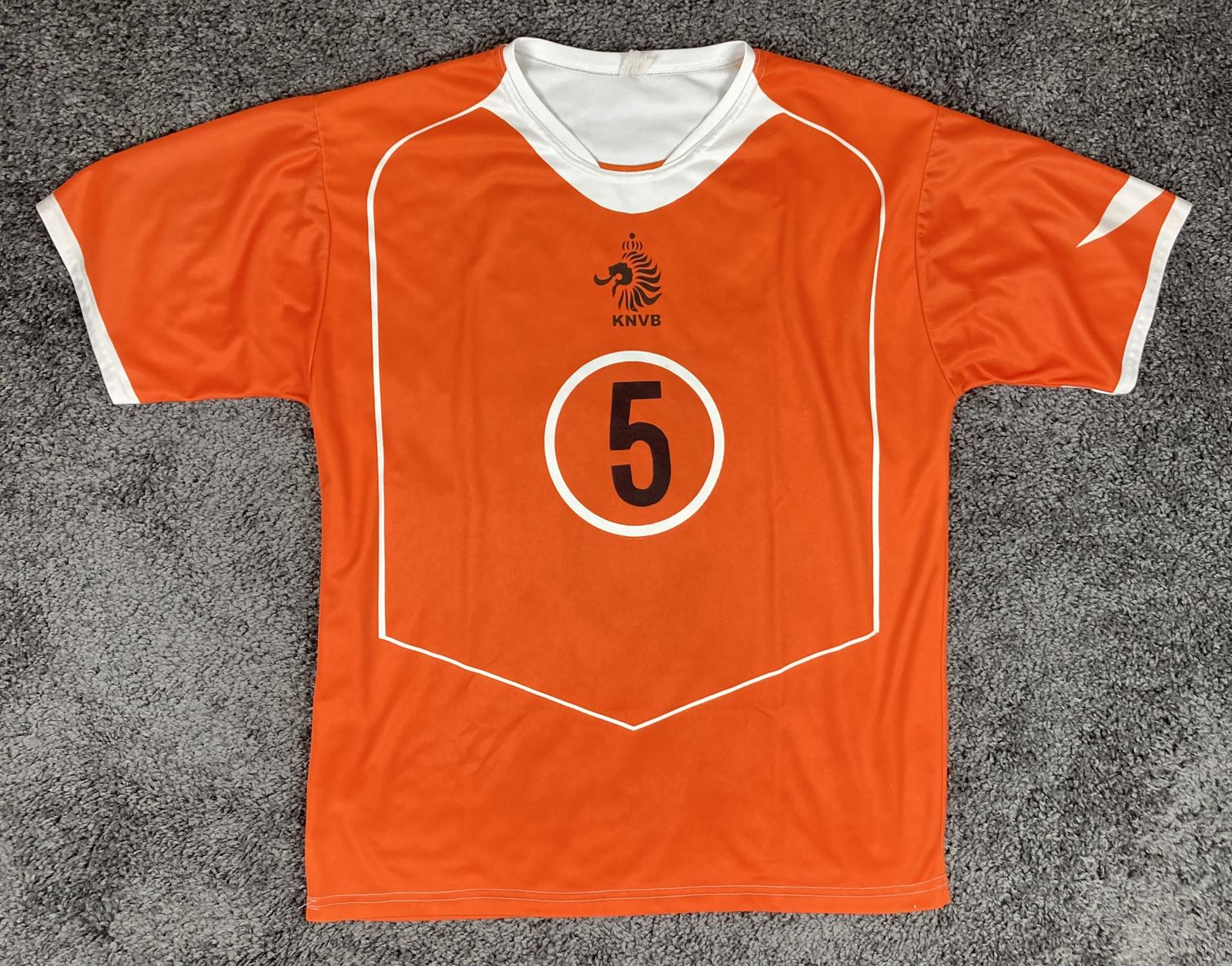 Vintage KNVB 2004-06 Netherlands Home Shirt Nike Total 90 Jersey Holland Sz L