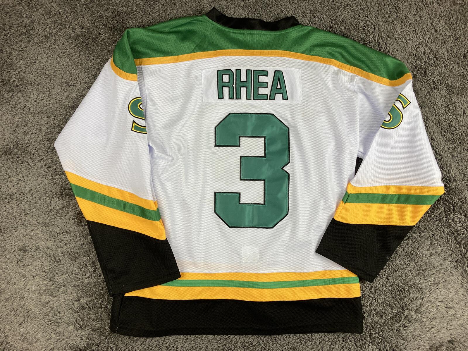St Johns Shamrocks Hockey Jersey Goon Movie Ross The Boss Rhea 3 Fight Strap M
