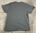 Nirvana T Shirt Men Grey Tie Dye Smiley Face Graphic Rock Band Grunge Tee Sz 2XL