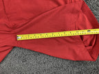 TravisMathew Mens Golf Shorts 36 Red Proceed With Caution Stretch Performance