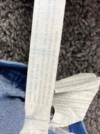 Zara TRF Denim Jacket Cropped Women’s Blue Size S