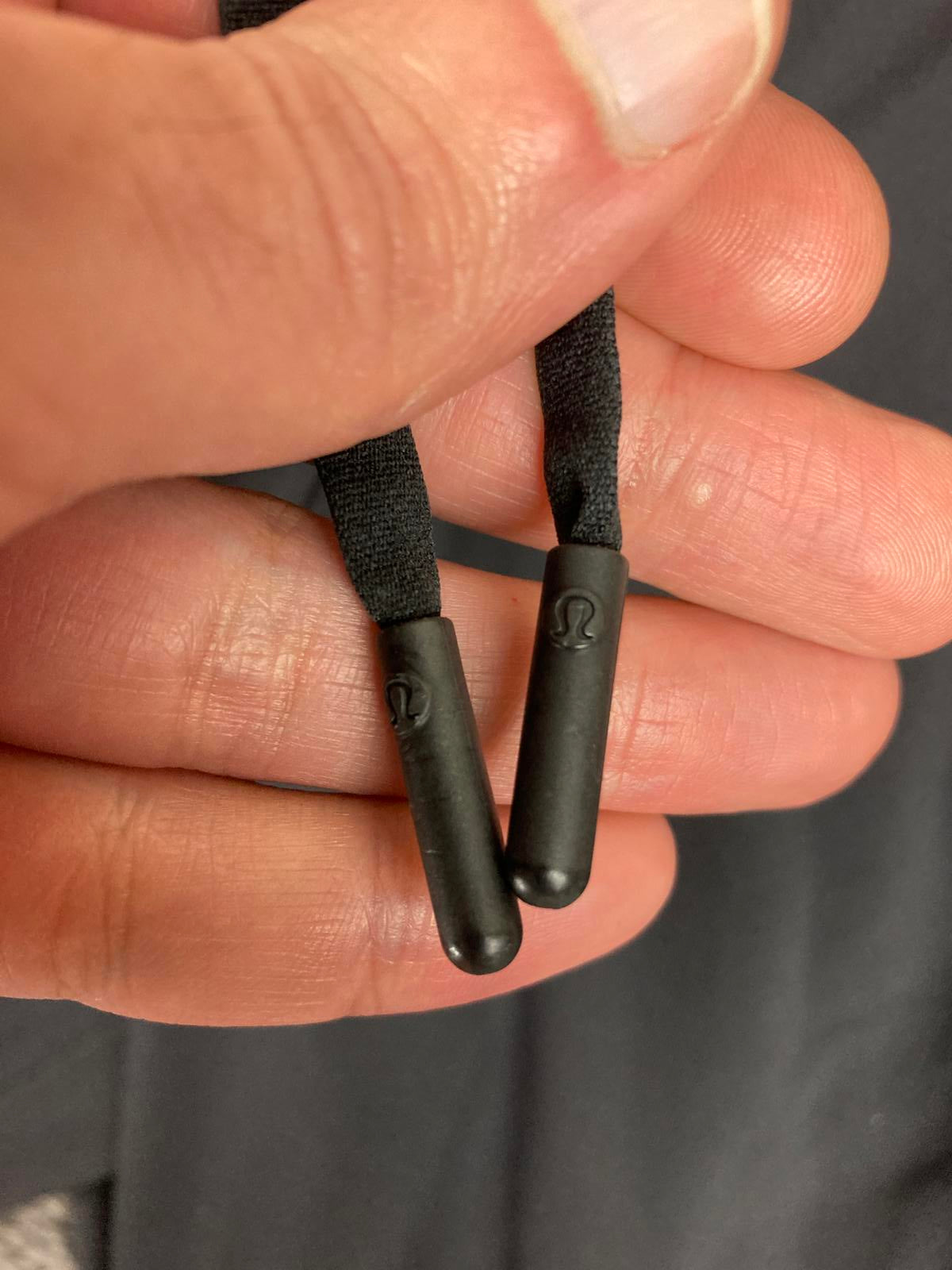 lululemon Jogger Pants Women’s Black High Rise Stretch Drawstring Pockets Size 8