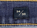 Lucky Brand 410 Athletic Slim Jeans Mens 34x30 Haze Blue Coolmax Stretch Denim