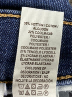 Lucky Brand 410 Athletic Slim Jeans Mens 34x30 Haze Blue Coolmax Stretch Denim