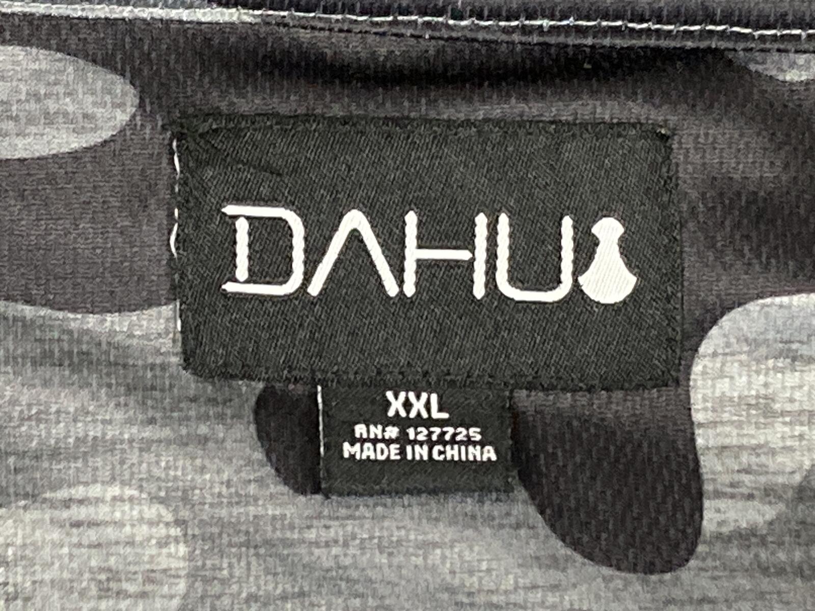 Da Hui Full Zip Hoodie Men's Gray Camo Lightweight Jacket Sz XXL