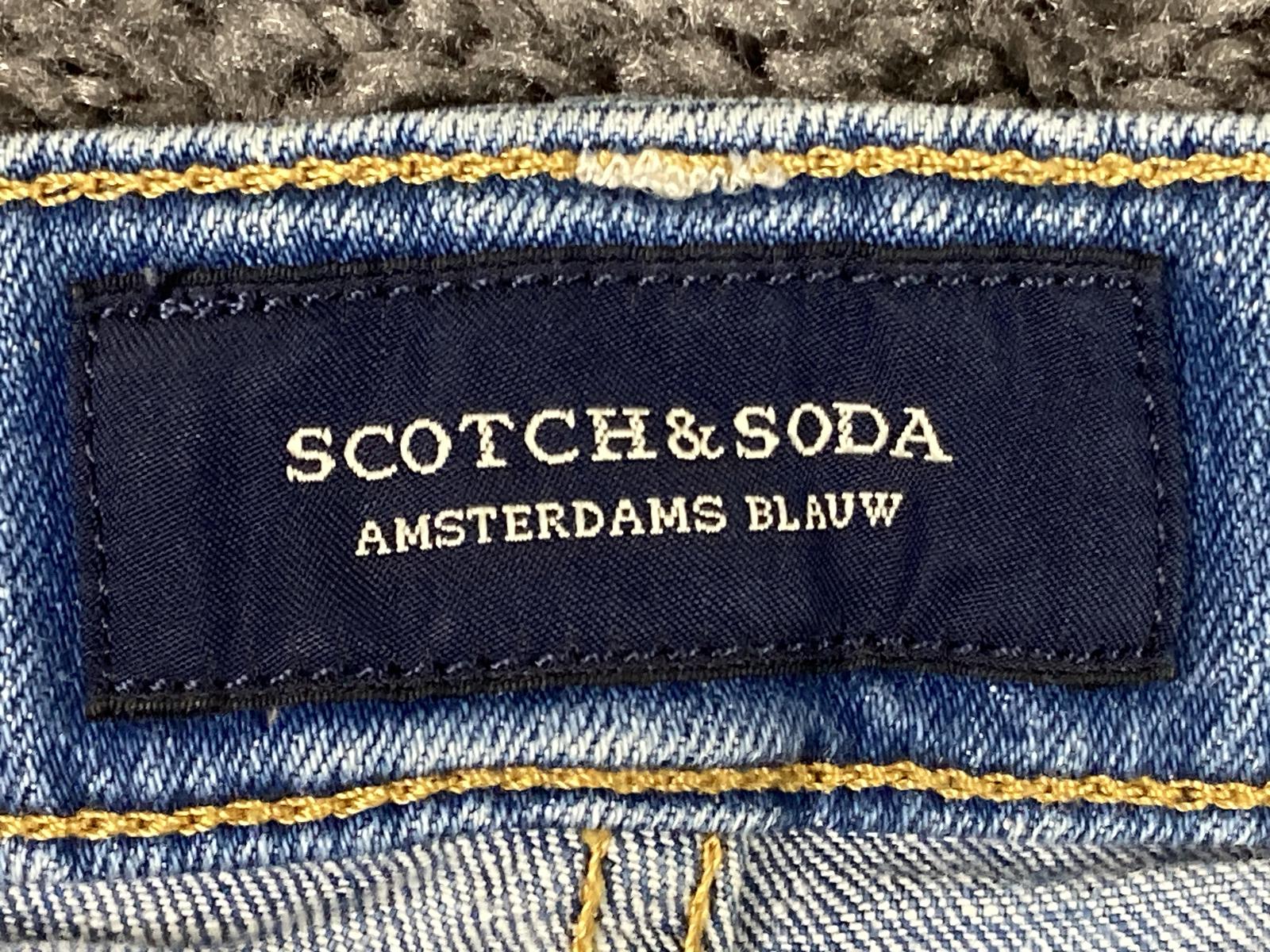 Scotch & Soda Amsterdam Blauw Ralston Jeans Slim Blue Men’s 30x32