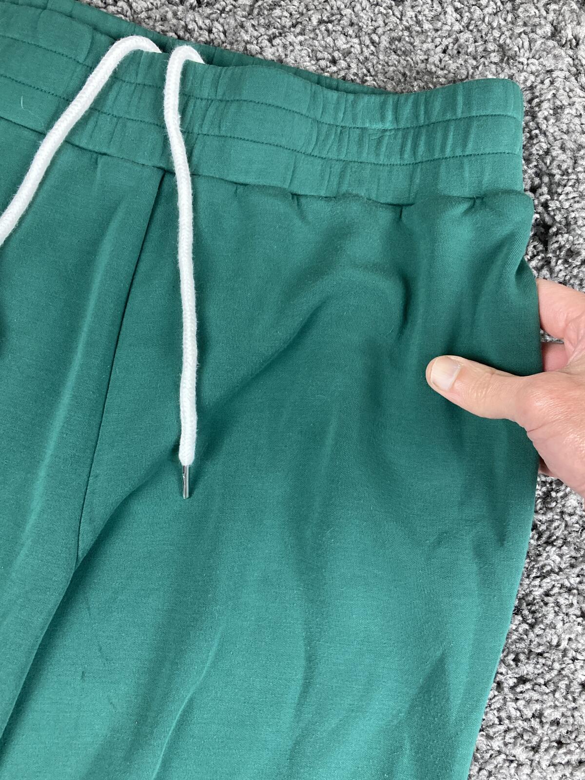 Varley The Slim Cuff Pant 25 Women's Green DoubleSoft Joggers Sweatpants Sz XL