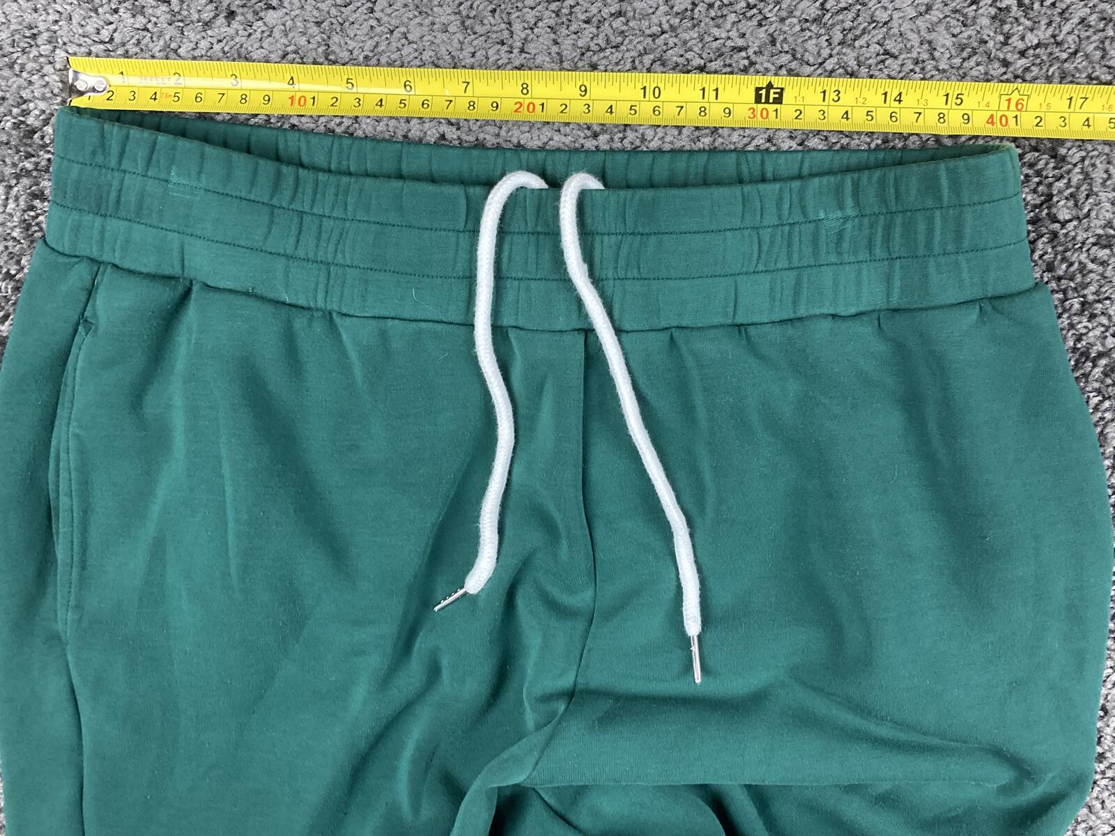 Varley The Slim Cuff Pant 25 Women's Green DoubleSoft Joggers Sweatpants Sz XL