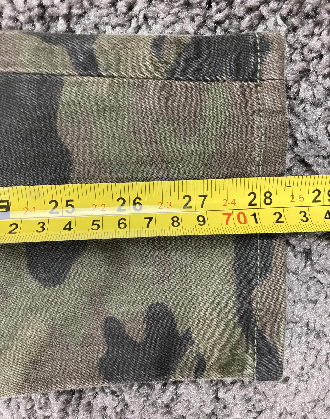 Hudson Colby Ankle Moto Skinny Cargo Pants Women’s Camo Zip Pockets Sz 25