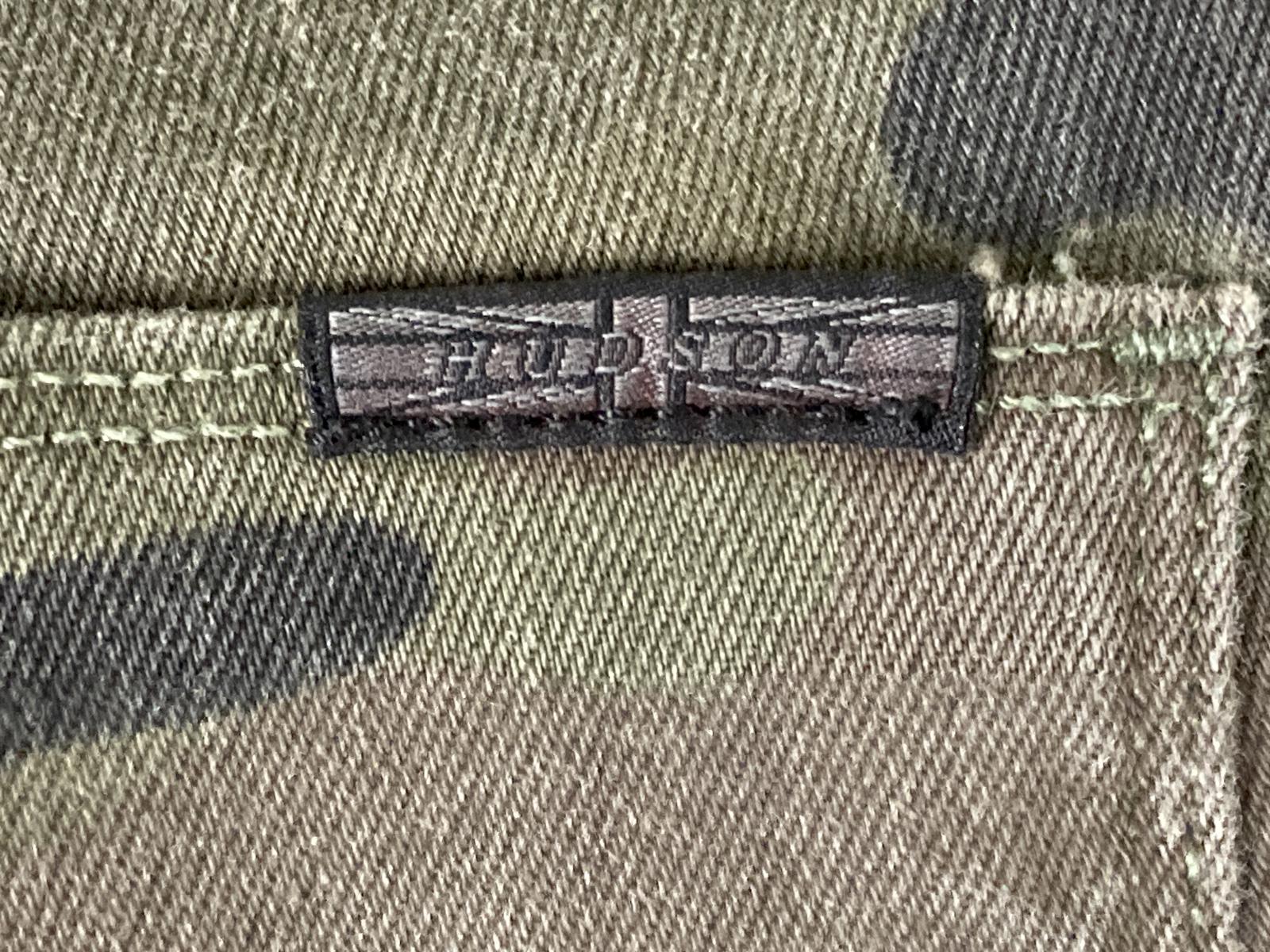 Hudson Colby Ankle Moto Skinny Cargo Pants Women’s Camo Zip Pockets Sz 25