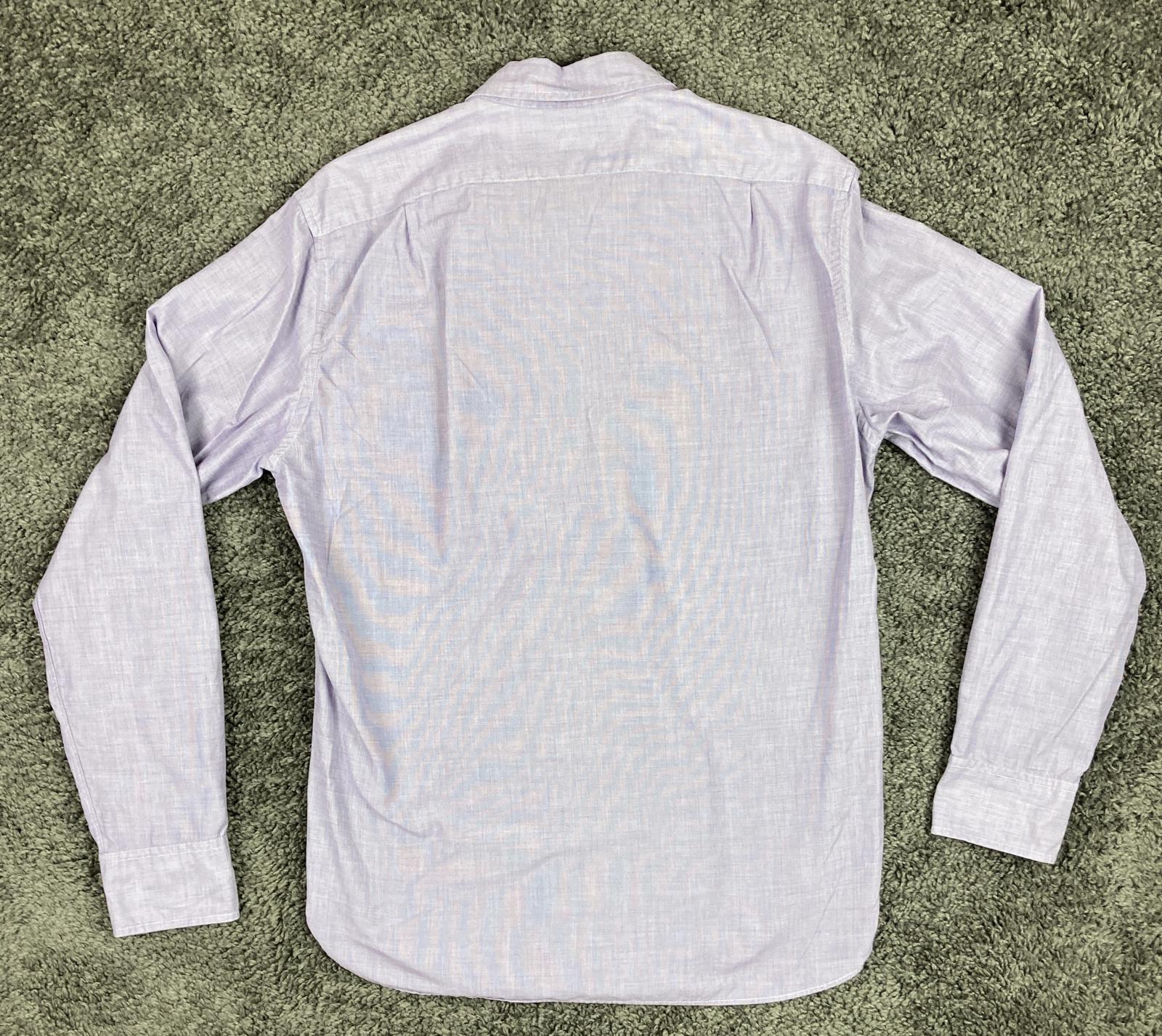 J.Crew Button Down Shirt Slim Fit Men’s Lavender Sz M