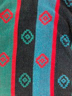 Ash Creek Trading Southwestern Design Men's Terry Cloth Cotton Robe No Sash OS