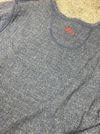 Tommy Bahama Rare Reversible Sweater XL Collectors Style Blue Red Marlin Crew
