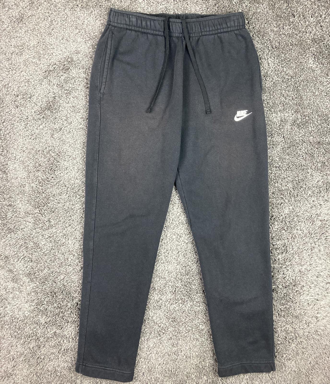 Nike Sportswear Club Fleece Jogger Pants Mens Black Sz M