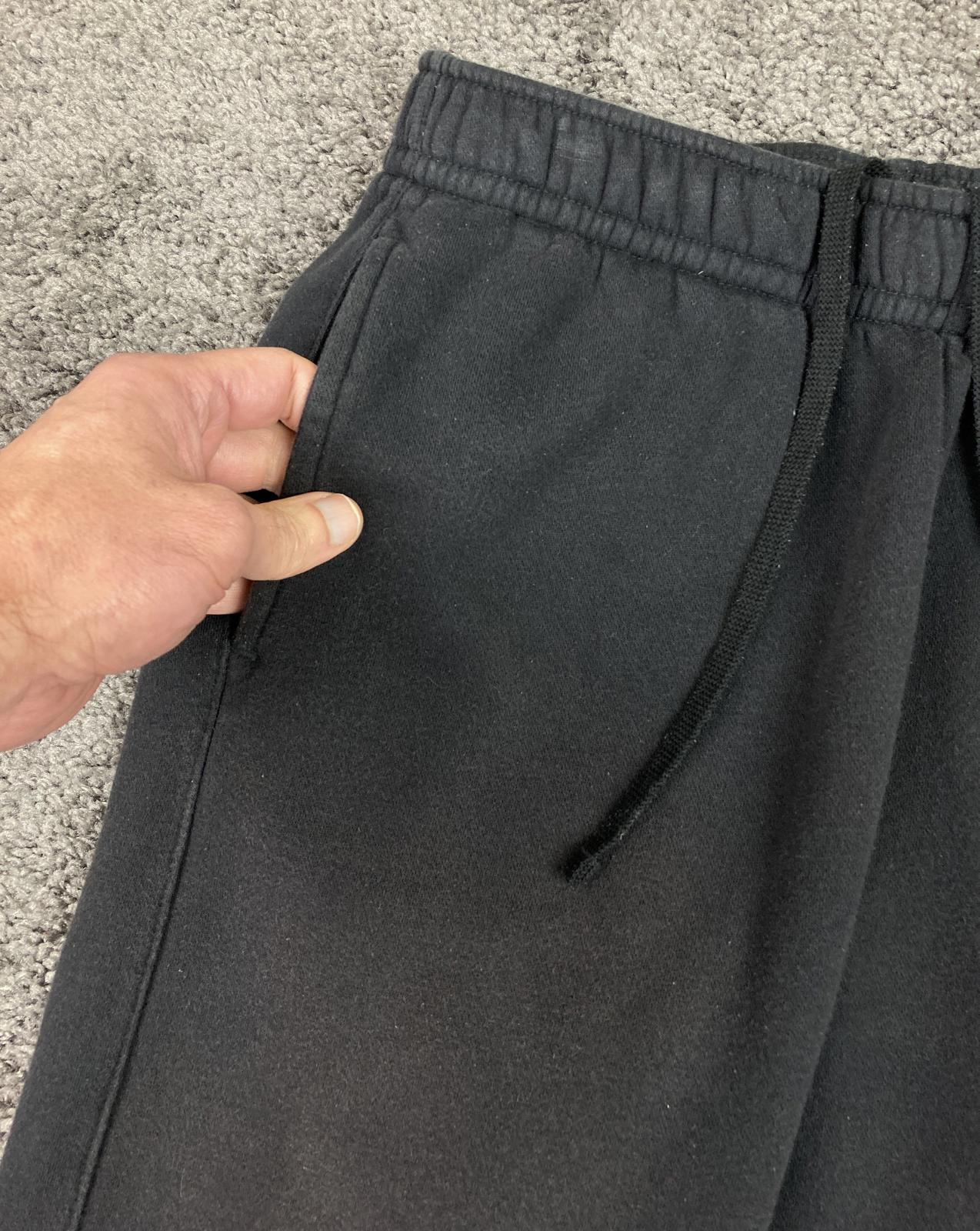 Nike Sportswear Club Fleece Jogger Pants Mens Black Sz M