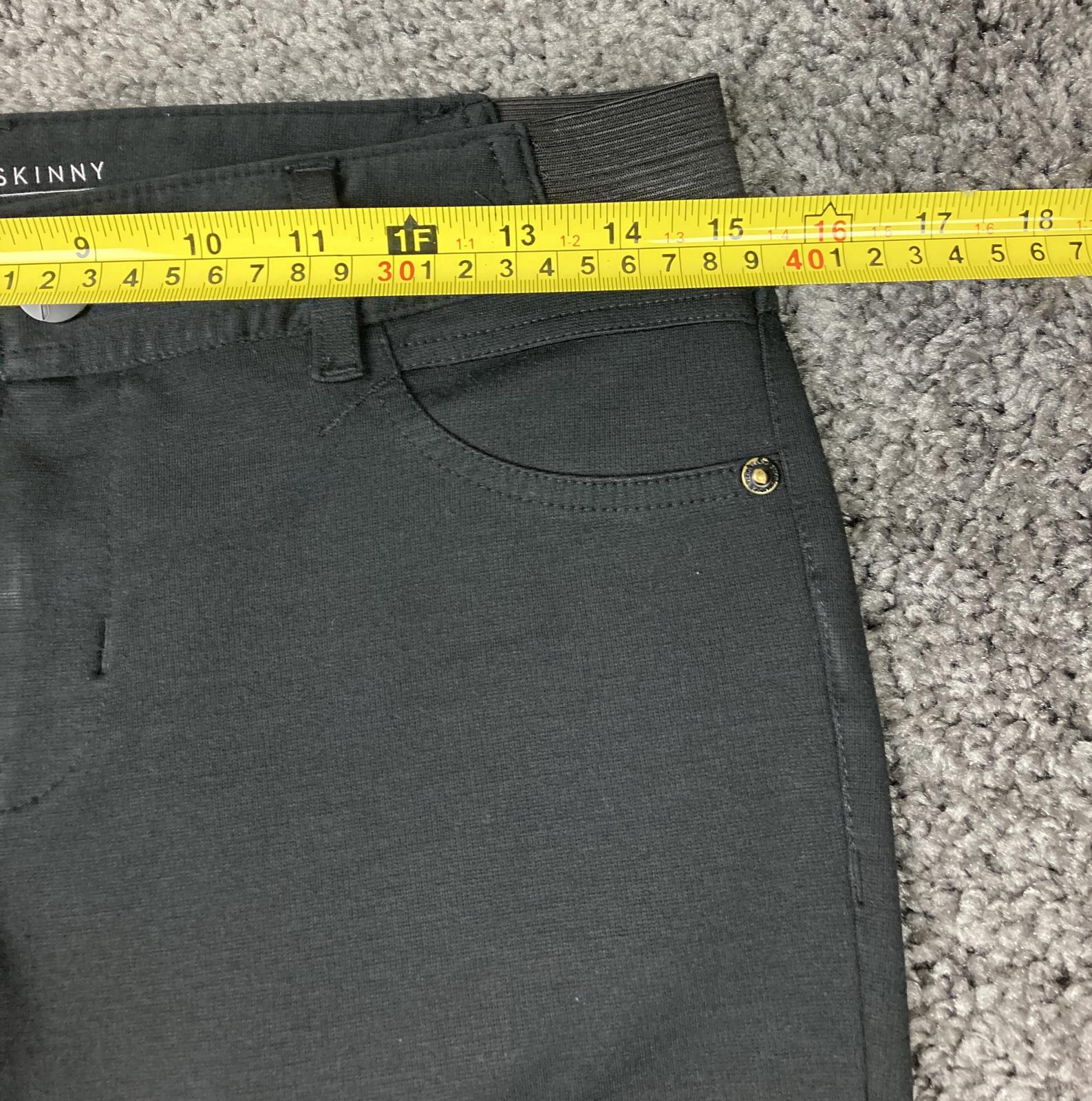 Simply Vera Vera Wang Women’s Black Mid Rise Skinny Pants Size Small