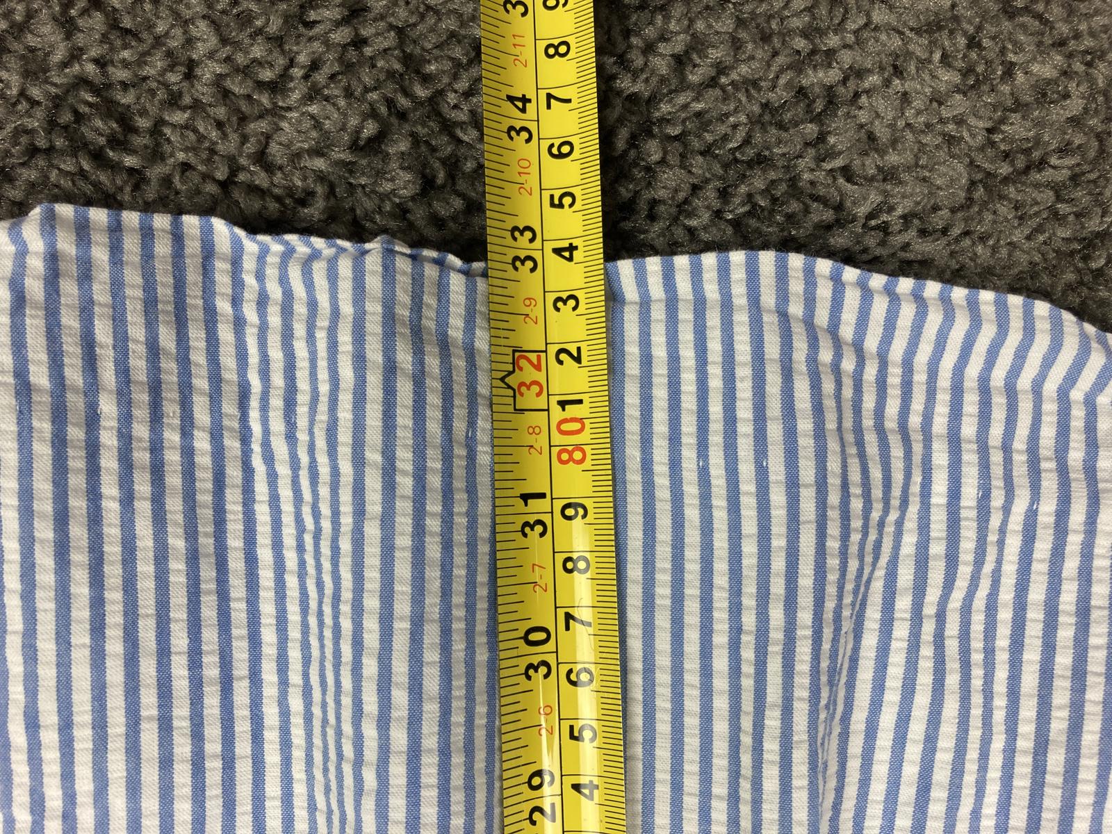 Lilly Pulitzer Alivia Fit & Flare Eyelet Lace Seersucker Blue White Dress Sz 2