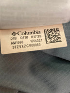Columbia Sportswear Men’s Sz XXL Gray Long Sleeve Button Front Shirt Mesh Lined