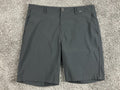 Hurley Mens One & Only Walk Shorts Black Polyester Casual Mesh Pockets Size 36
