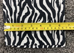 REISS Libby Zebra Print Slim Leg Trousers Pants US Black White Fabric Sz 4