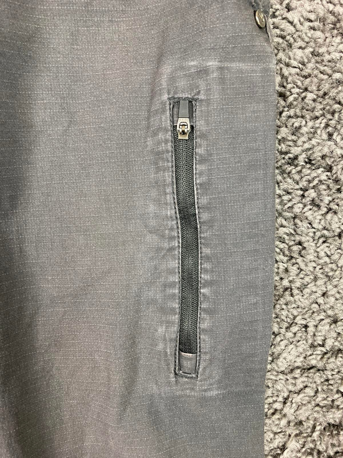 Vuori Ripstop Climber Pants Mens Gray Tapered Leg Stretch Cotton Sz Medium