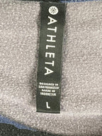 Athleta Studio To Street Balance Pullover Sweatshirt Women's Blue Camo Sz L
