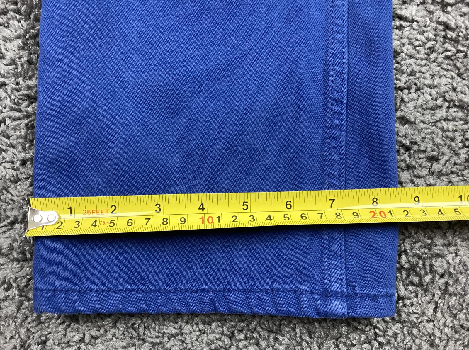 Zara Jeans Women's Blue High Rise Wide Leg Full Length 100% Cotton Size 2